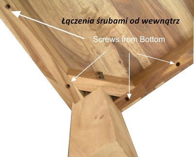 noga drewniana stołu