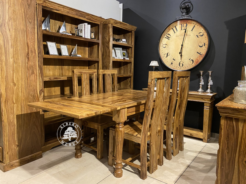stół klasyczny z drewna palisandru