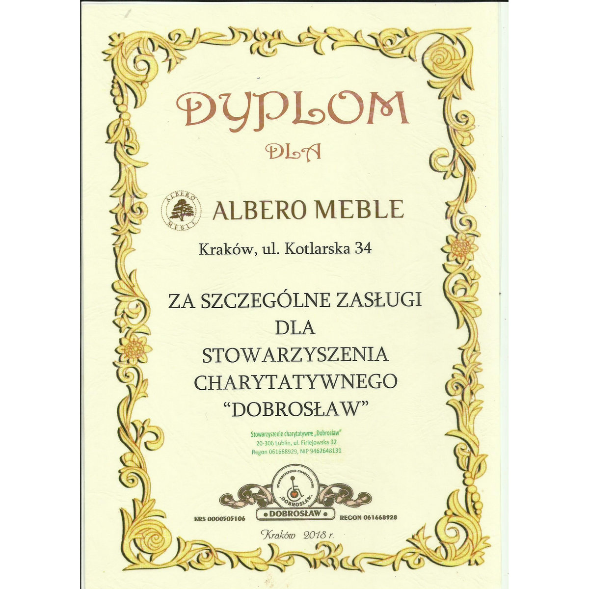 referencje stowarzyszenie Dobrosław