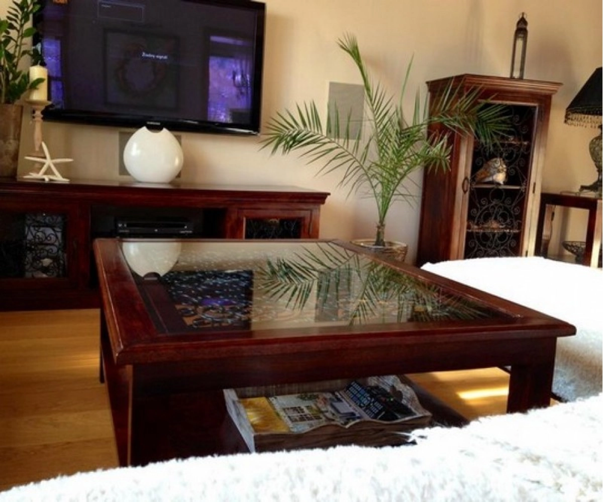 Klasický indický nábytok z palisandru