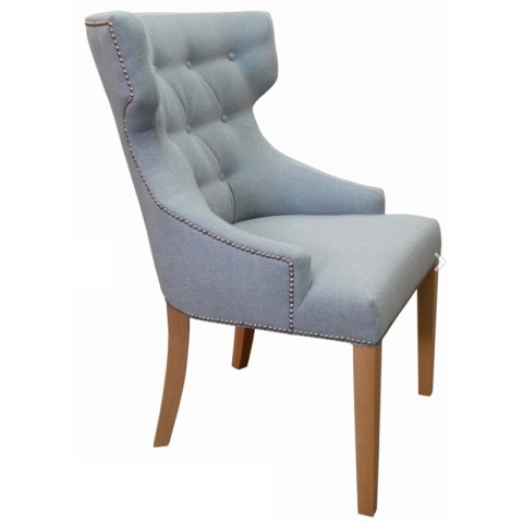 Krzesła tapicerowane Chesterfield