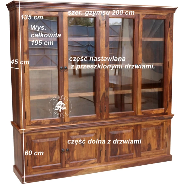 Tradycyjna Biblioteka Drewniana na Zamówienie