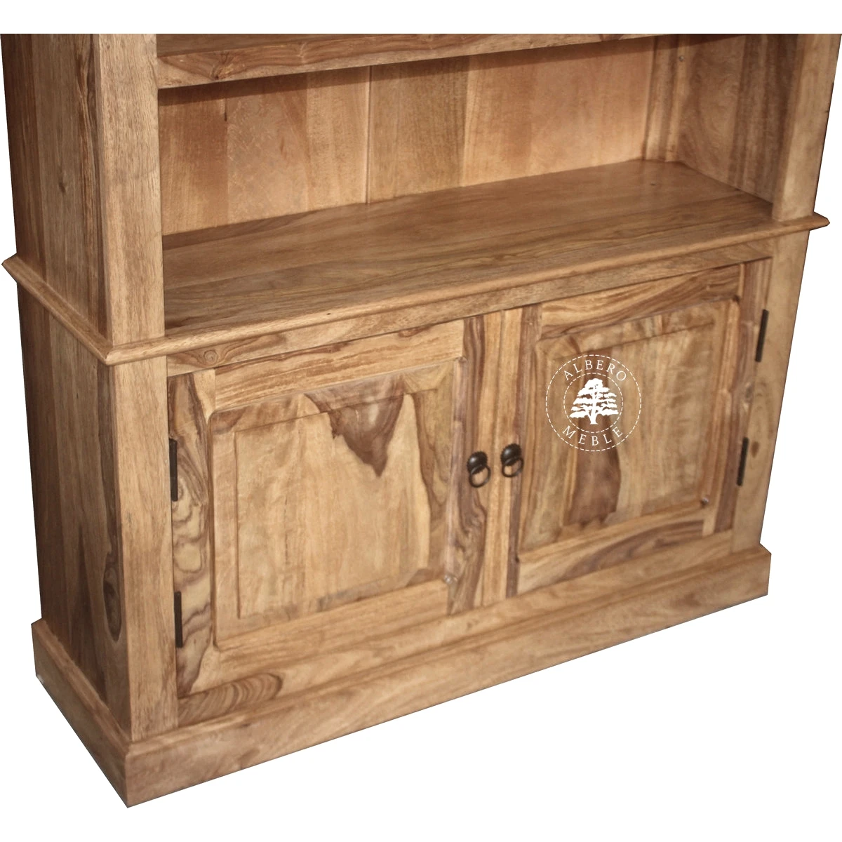 Stylowy Regał Drewniany do Gabinetu