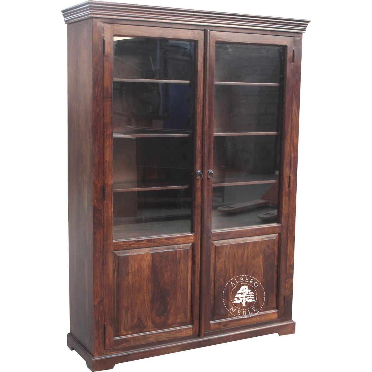 Klasyczna Witryna Drewniana na Wymiar