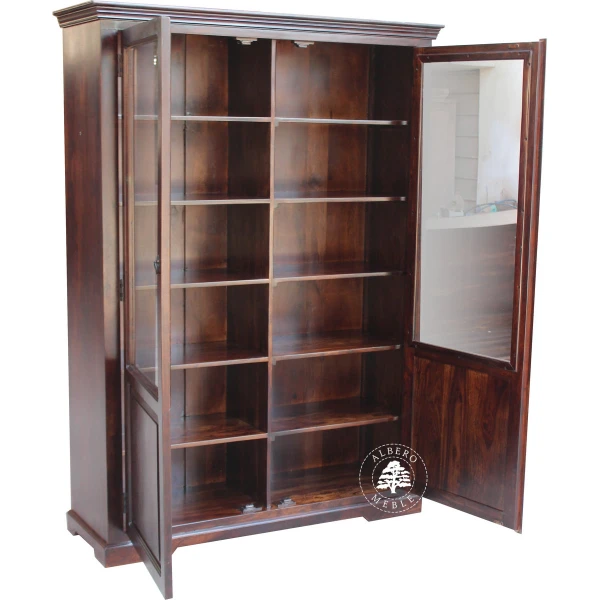 Klasyczna Witryna Drewniana na Wymiar