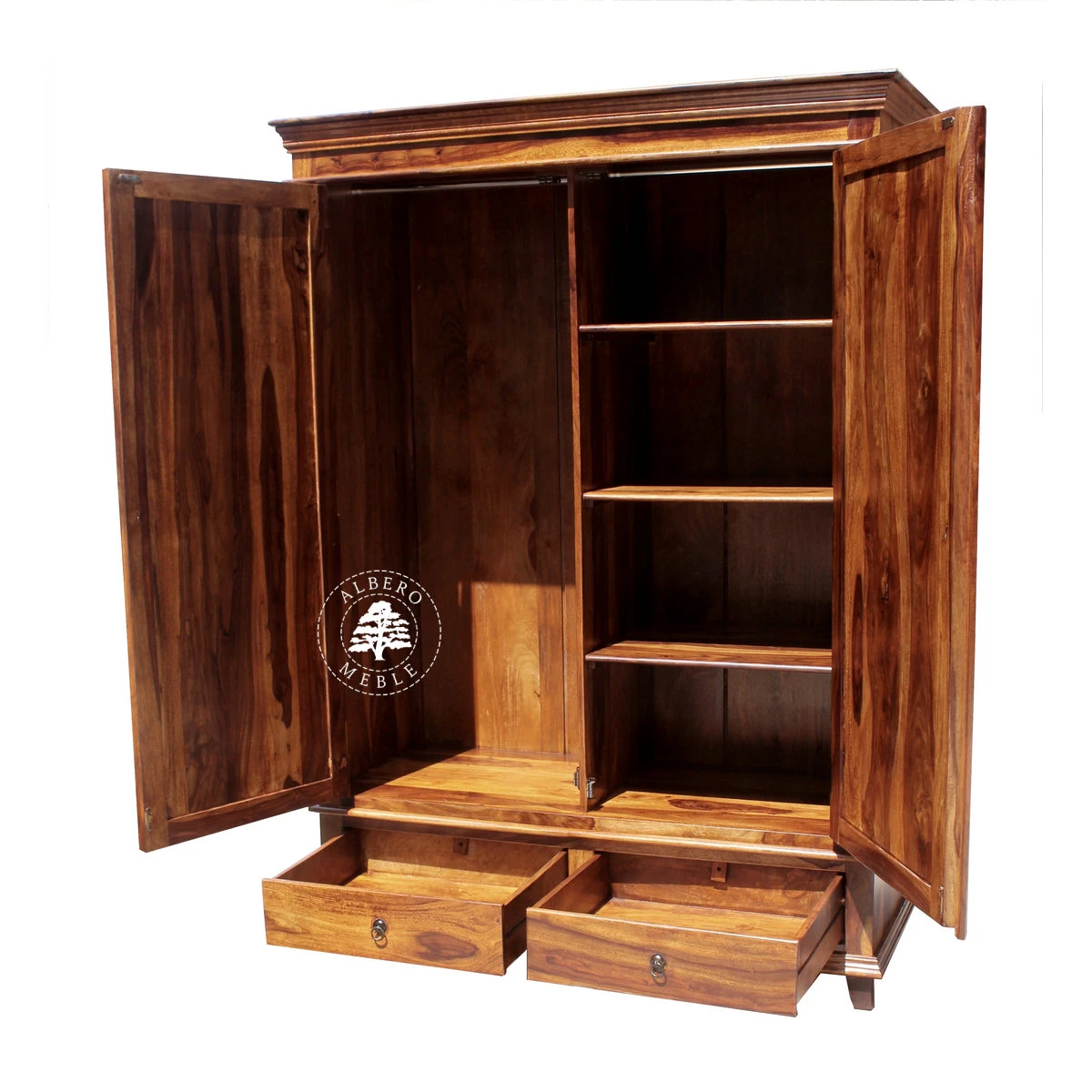 Stylizowana Drewniana Szafa Wolnostojąca na Wymiar