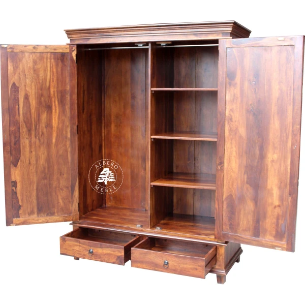 Stylizowana Drewniana Szafa Wolnostojąca na Wymiar