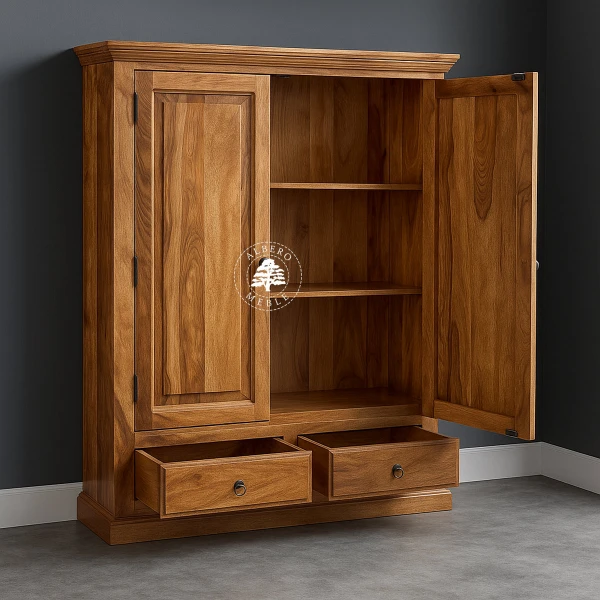 Klasyczna komoda drewniana