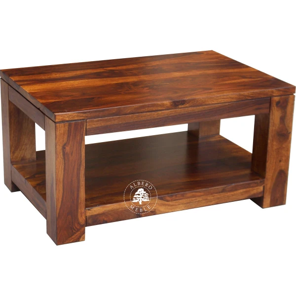 Ława kawowa nowoczesna z drewna litego