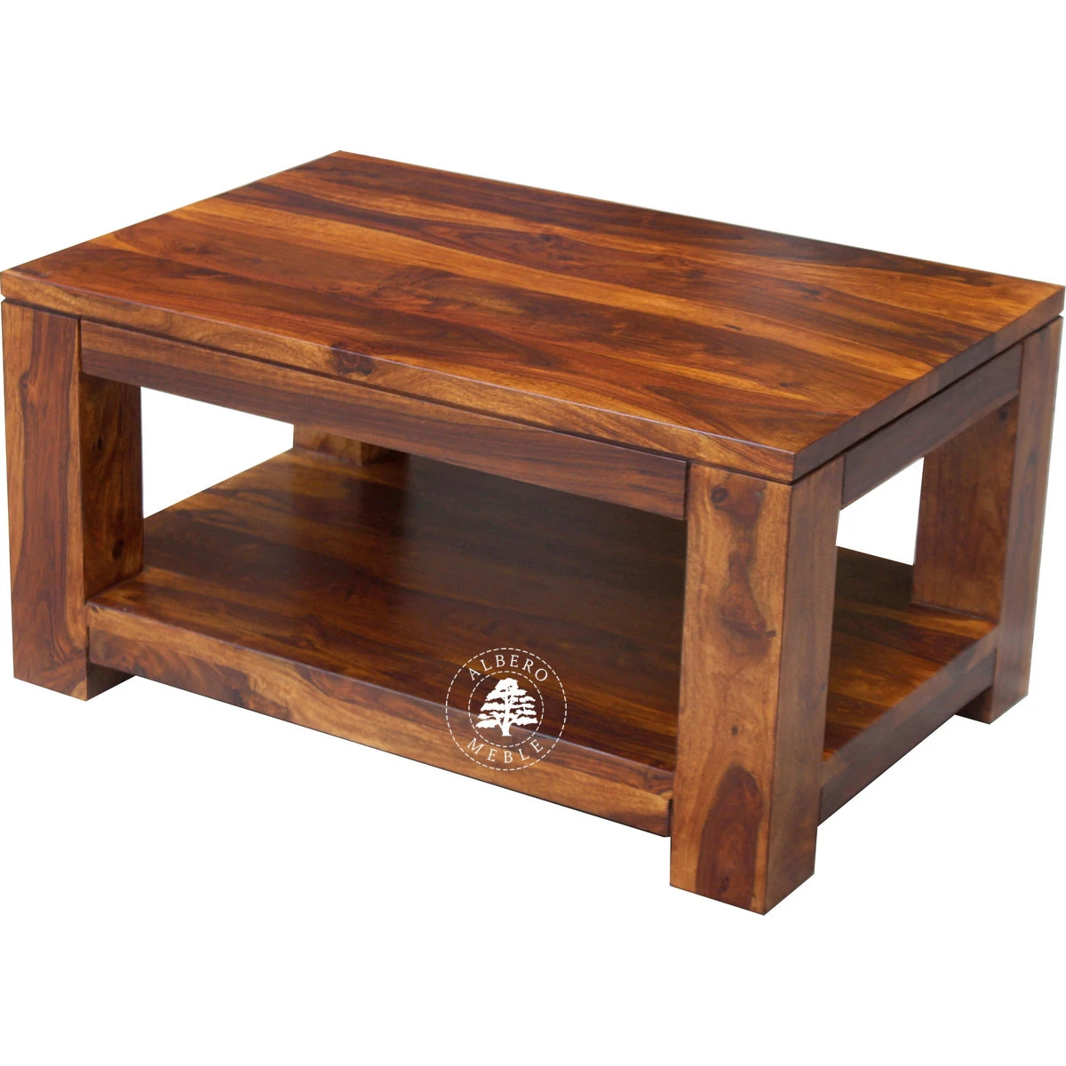 Ława kawowa nowoczesna z drewna litego