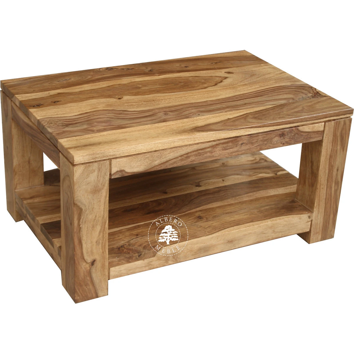 Ława kawowa nowoczesna z drewna litego