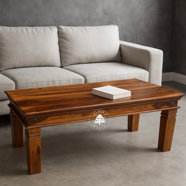 Tradycyjna ława drewniana