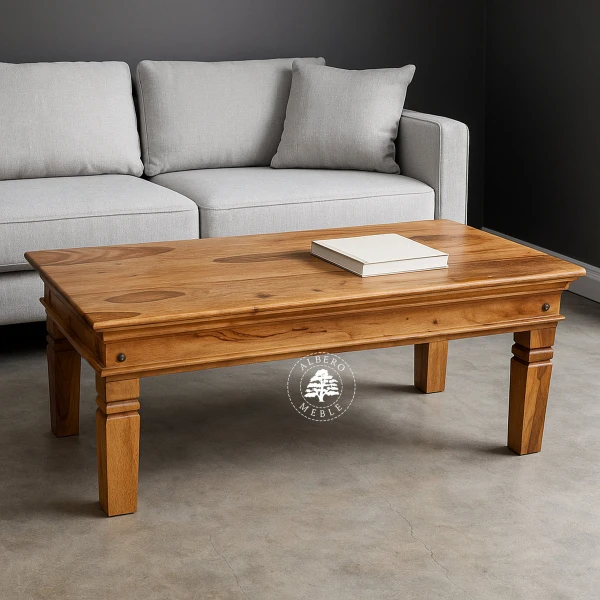 Tradycyjna ława drewniana