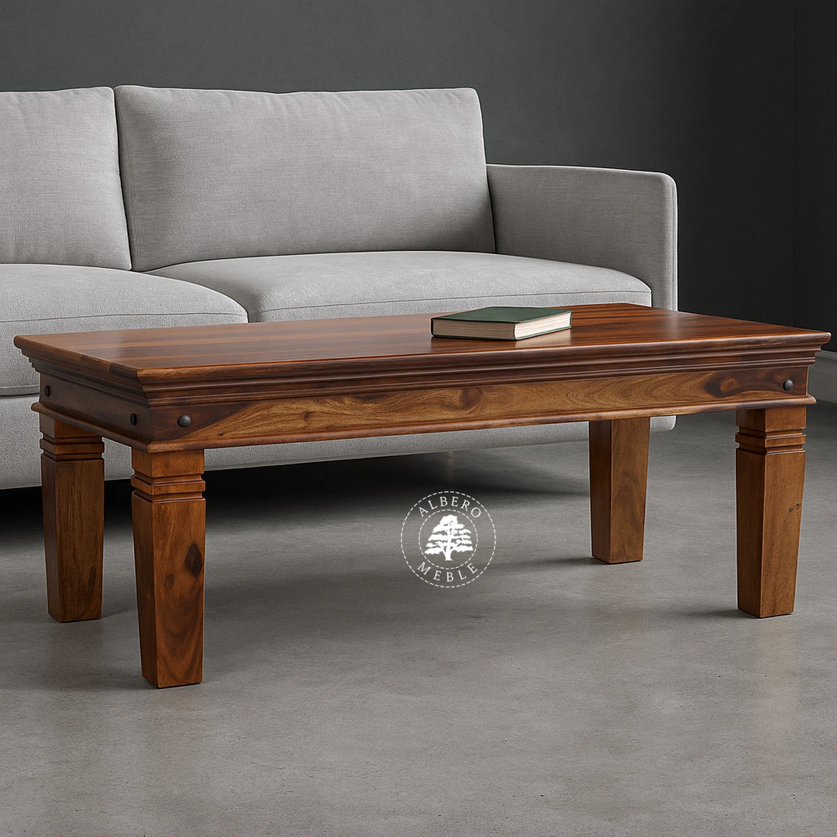 Tradycyjna ława drewniana