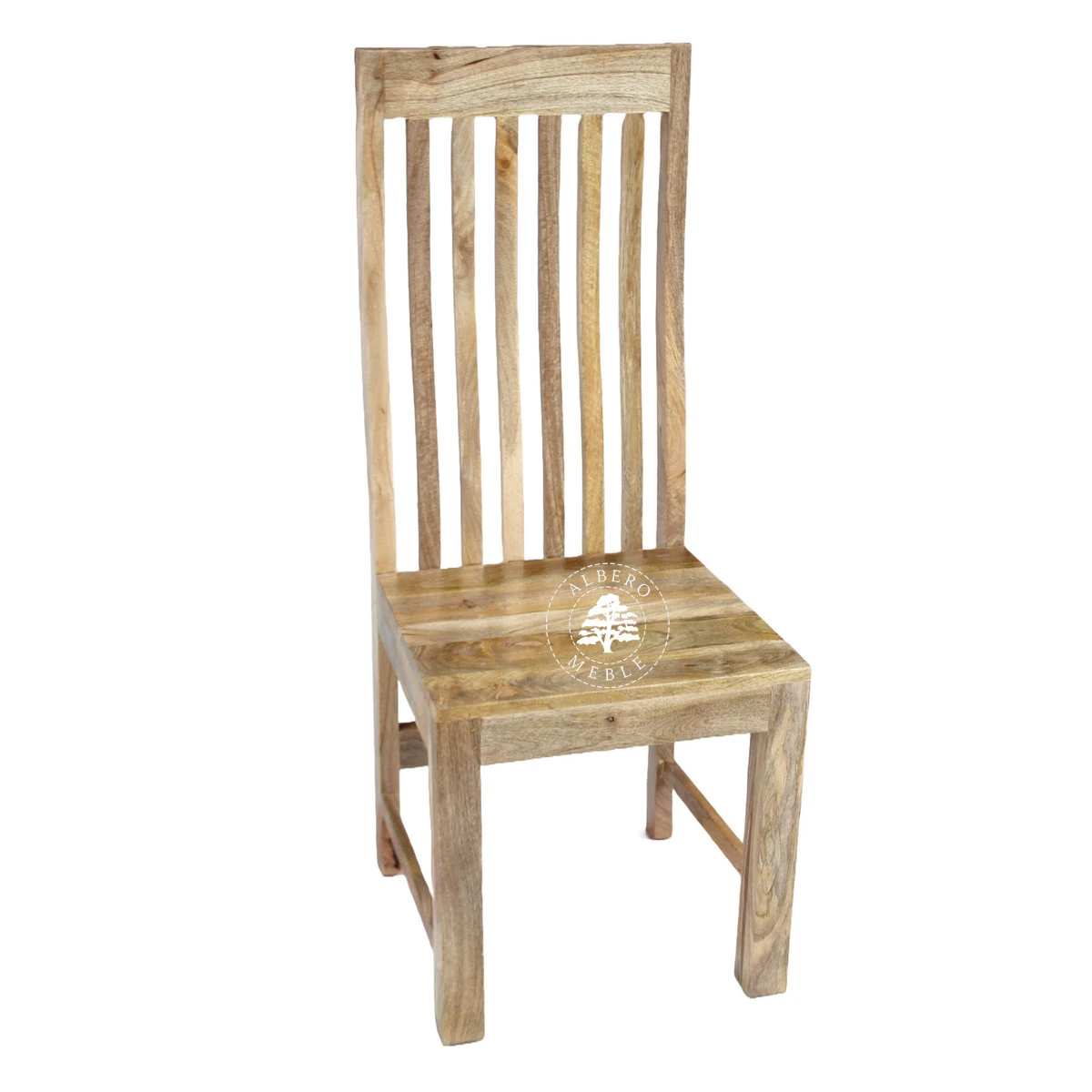 Krzesło z drewna mango – naturalne drewno