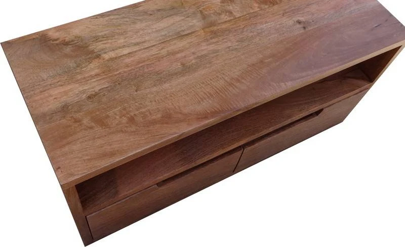 Drewniana szafka RTV z szufladami