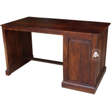 Tradycyjne biurko z drewna litego z szufladami