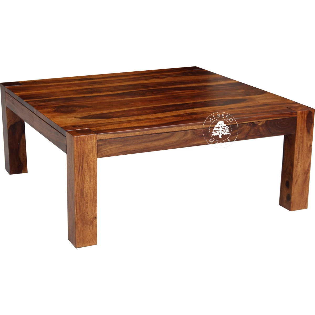 Duża ława kawowa drewniana na wymiar do salonu