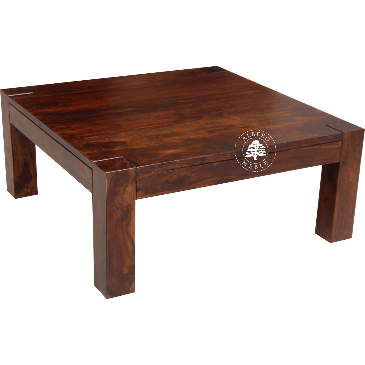 Duża ława kawowa drewniana na wymiar do salonu