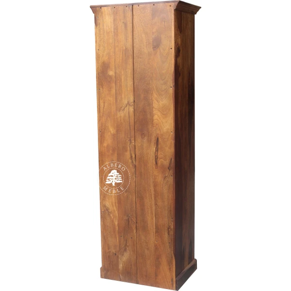 Płytka Jednodrzwiowa Szafa Drewniana w Klasycznym Stylu