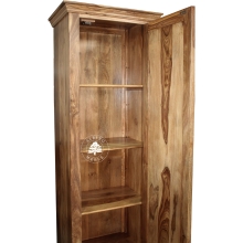 Płytka Jednodrzwiowa Szafa Drewniana w Klasycznym Stylu