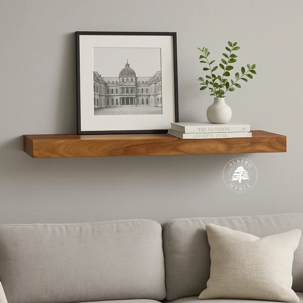 Półka z drewna palisandrowego