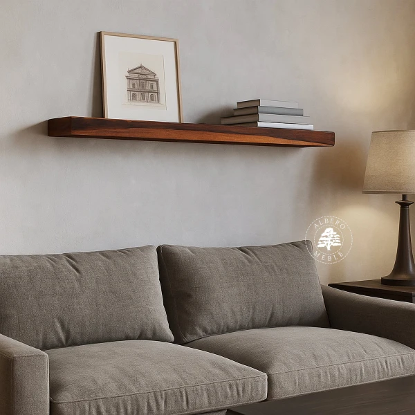 Półka z drewna palisandrowego