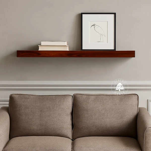 Półka z drewna palisandrowego