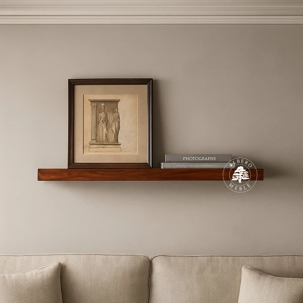 Półka z drewna palisandrowego