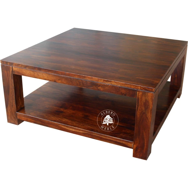 Duża drewniana ława kawowa Goa