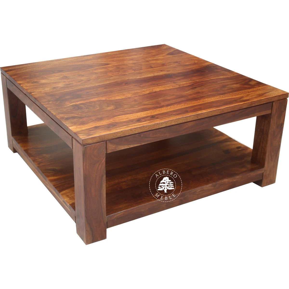 Duża drewniana ława kawowa Goa