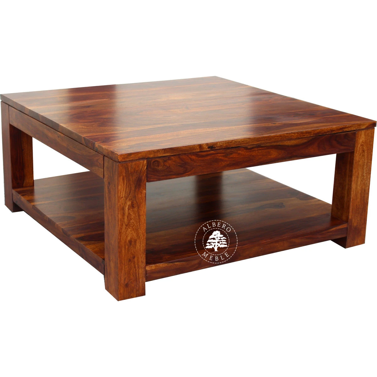 Duża drewniana ława kawowa Goa