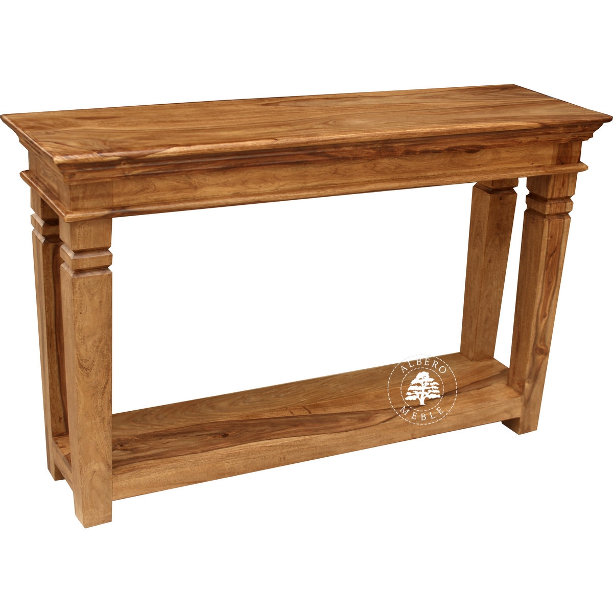 Stylowa konsola z drewna litego palisander &quot;Albero&quot
