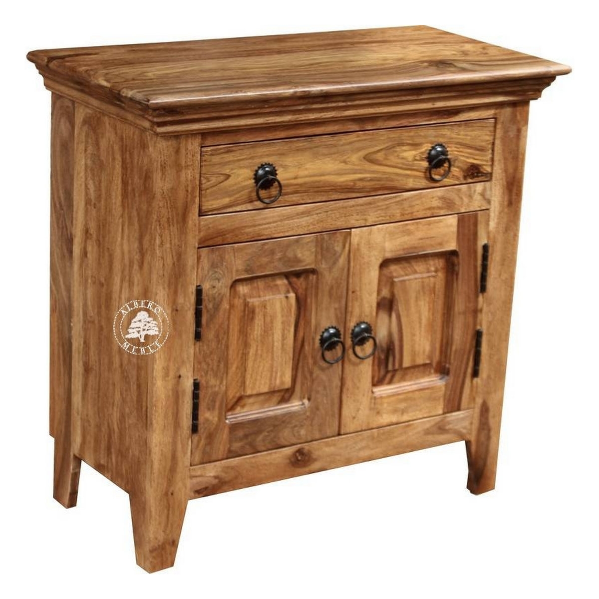 Szafka kolonialna drewniana na nóżkach