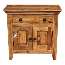 Szafka kolonialna drewniana na nóżkach