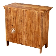 Szafka kolonialna drewniana na nóżkach