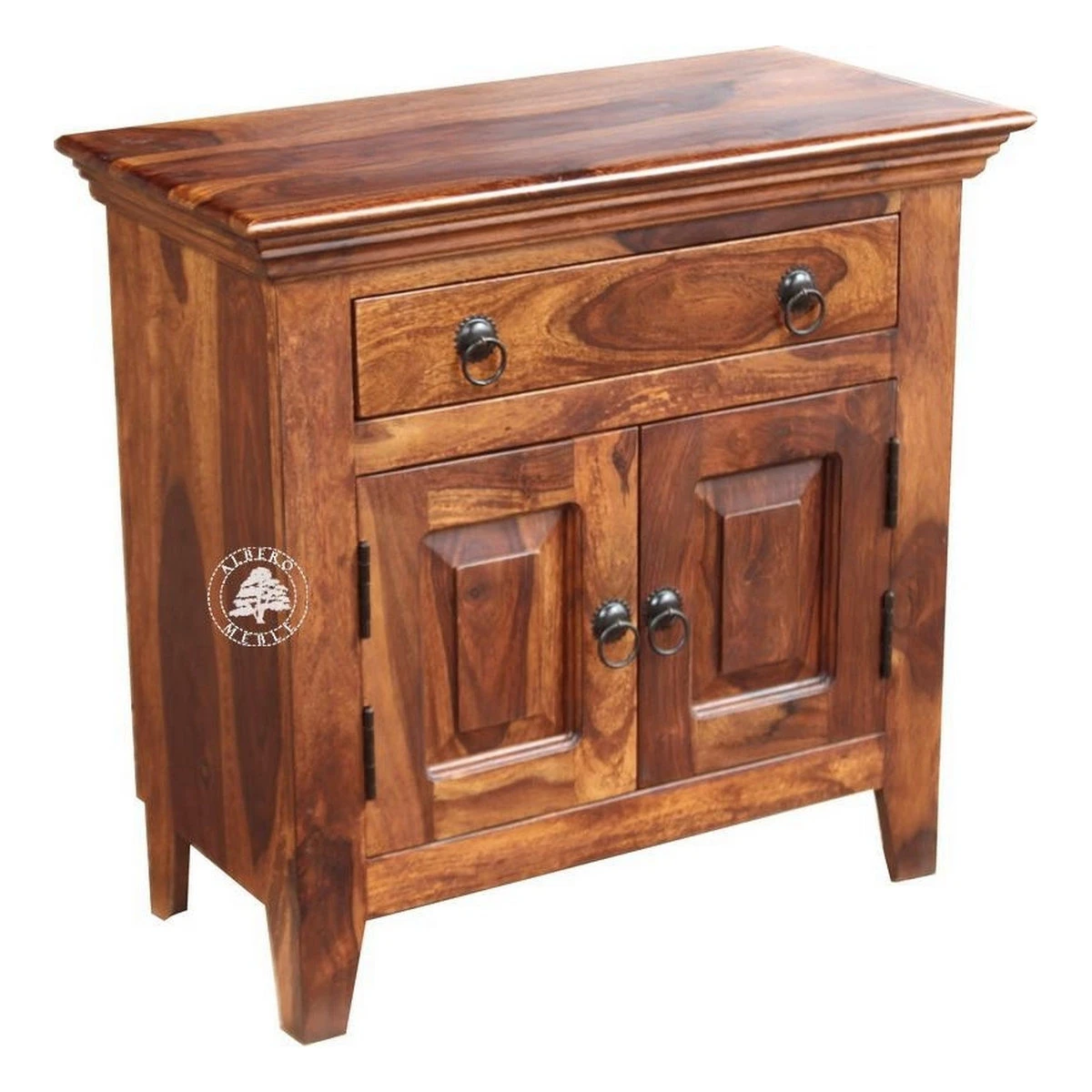 Szafka kolonialna drewniana na nóżkach