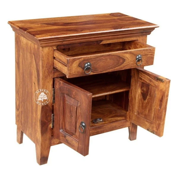 Szafka kolonialna drewniana na nóżkach