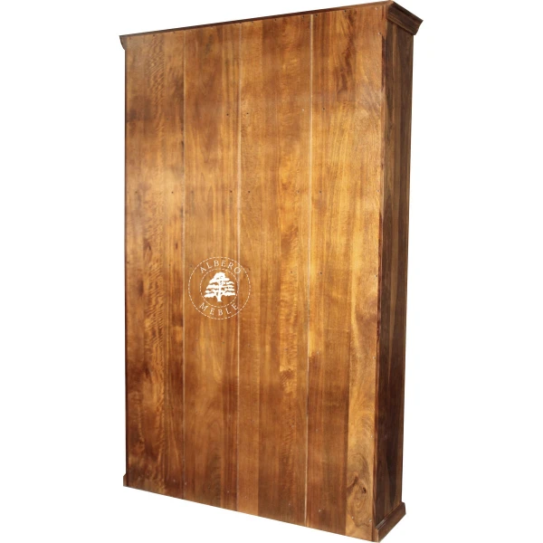 Duży Regał Kolonialny z Drewna Palisandru