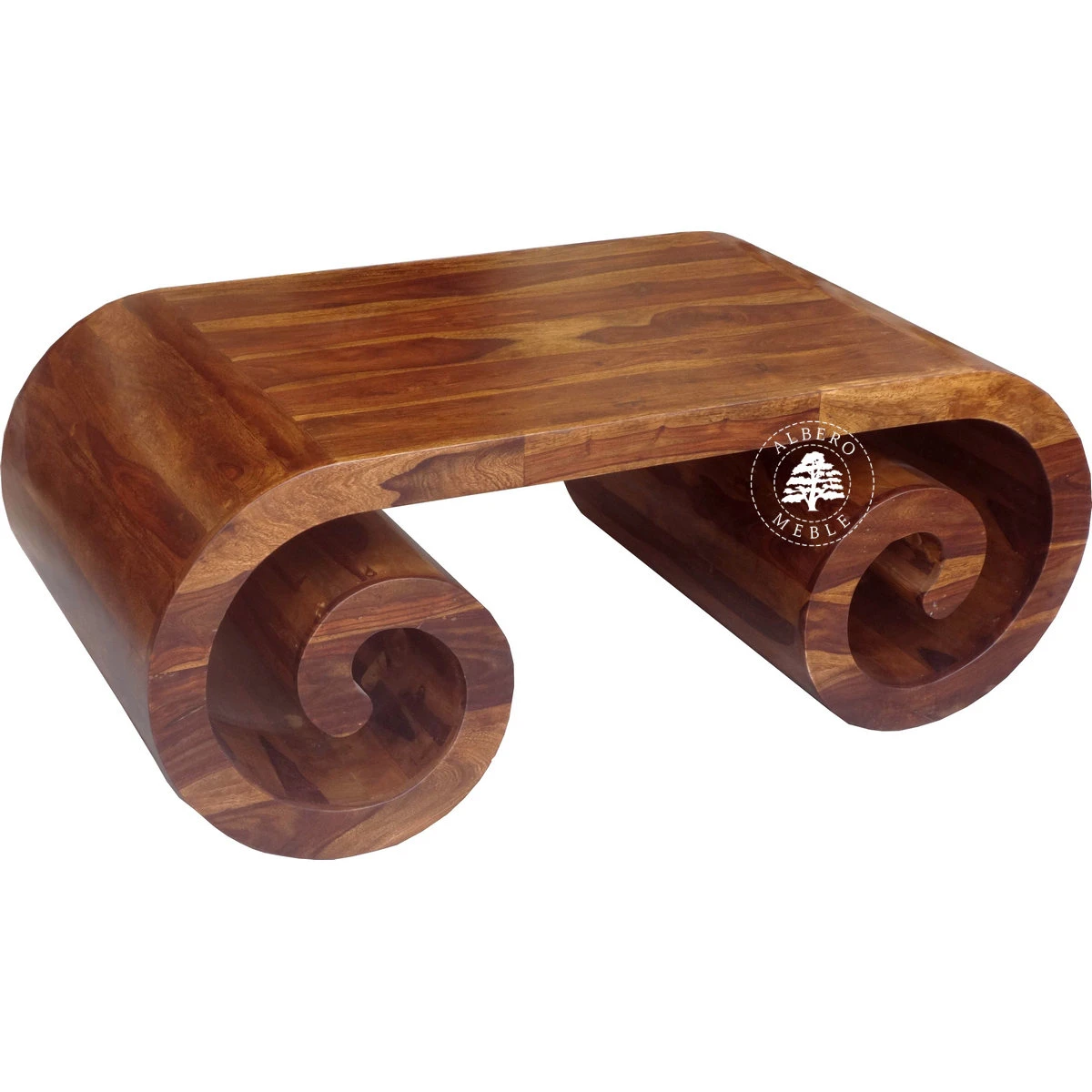 Stylowa ława drewniana Roma