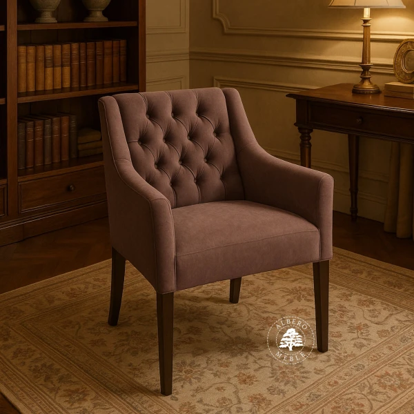 Fotel Chesterfield AUGUSTO