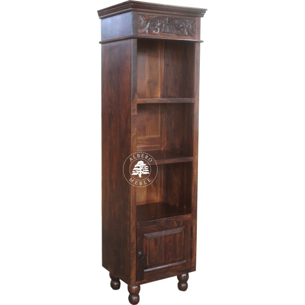 Kolonialny Słupek Łazienkowy Rzeźbiony