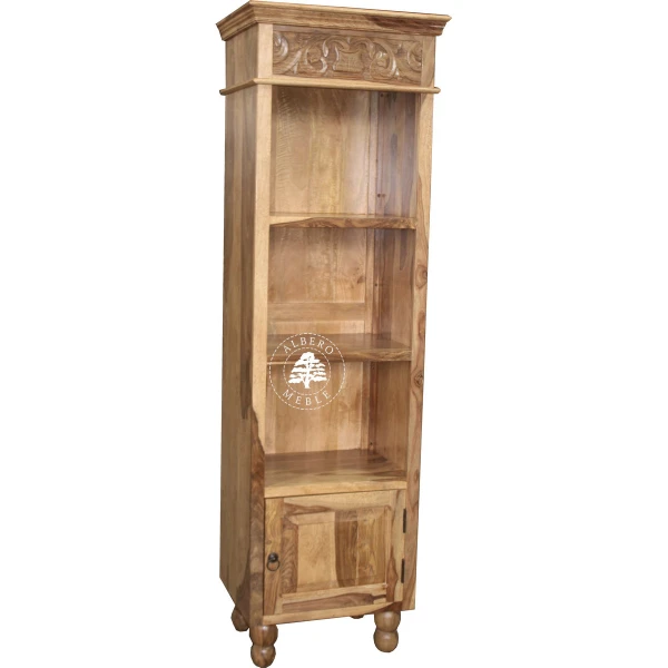 Kolonialny Słupek Łazienkowy Rzeźbiony