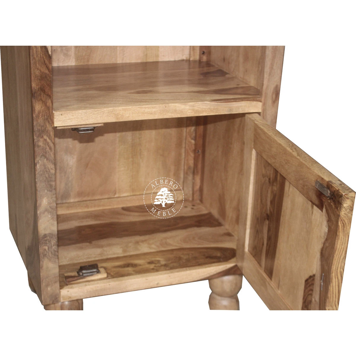 Kolonialny Słupek Łazienkowy Rzeźbiony