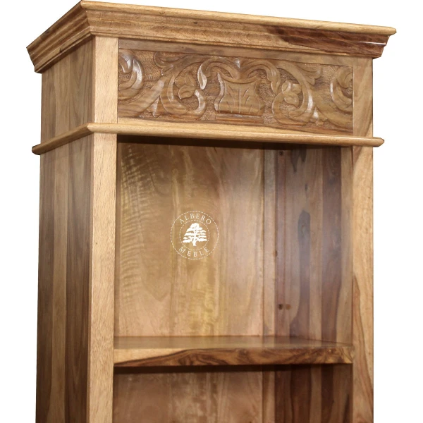 Kolonialny Słupek Łazienkowy Rzeźbiony