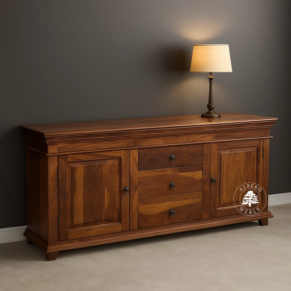 Komoda Drewniana w Tradycyjnym Stylu