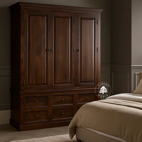 Szafa Drewniana w Klasycznym Stylu