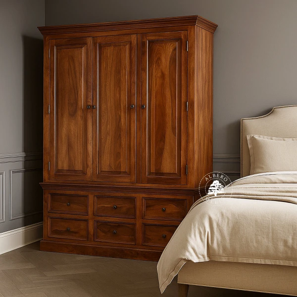 Szafa Drewniana w Klasycznym Stylu