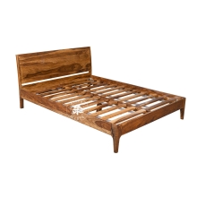 Łóżko CITY z litego drewna naturalnego