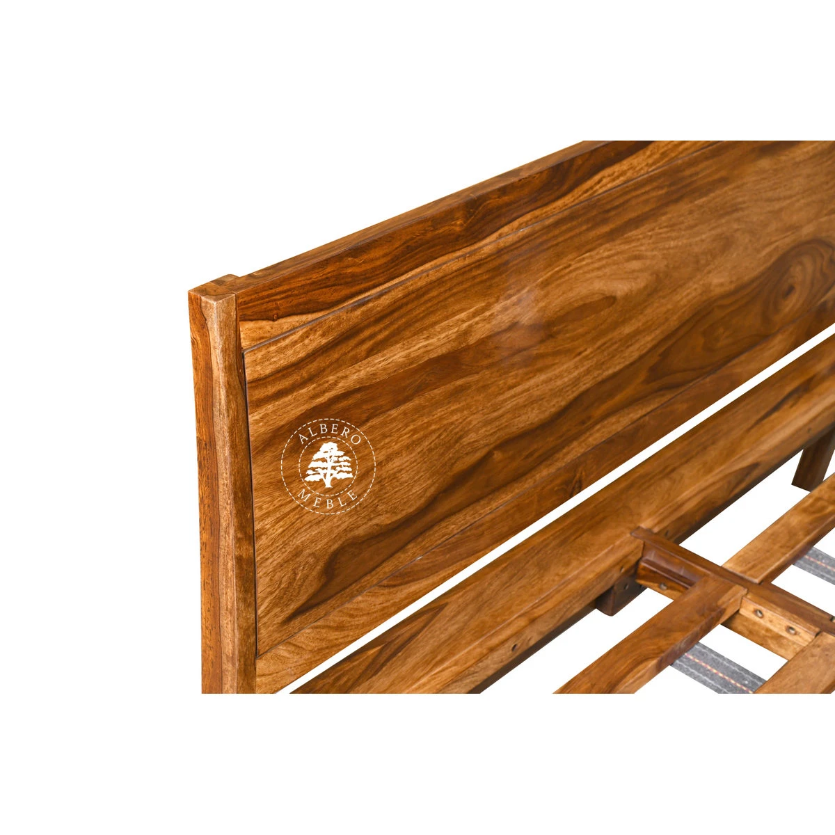 Łóżko CITY z litego drewna naturalnego